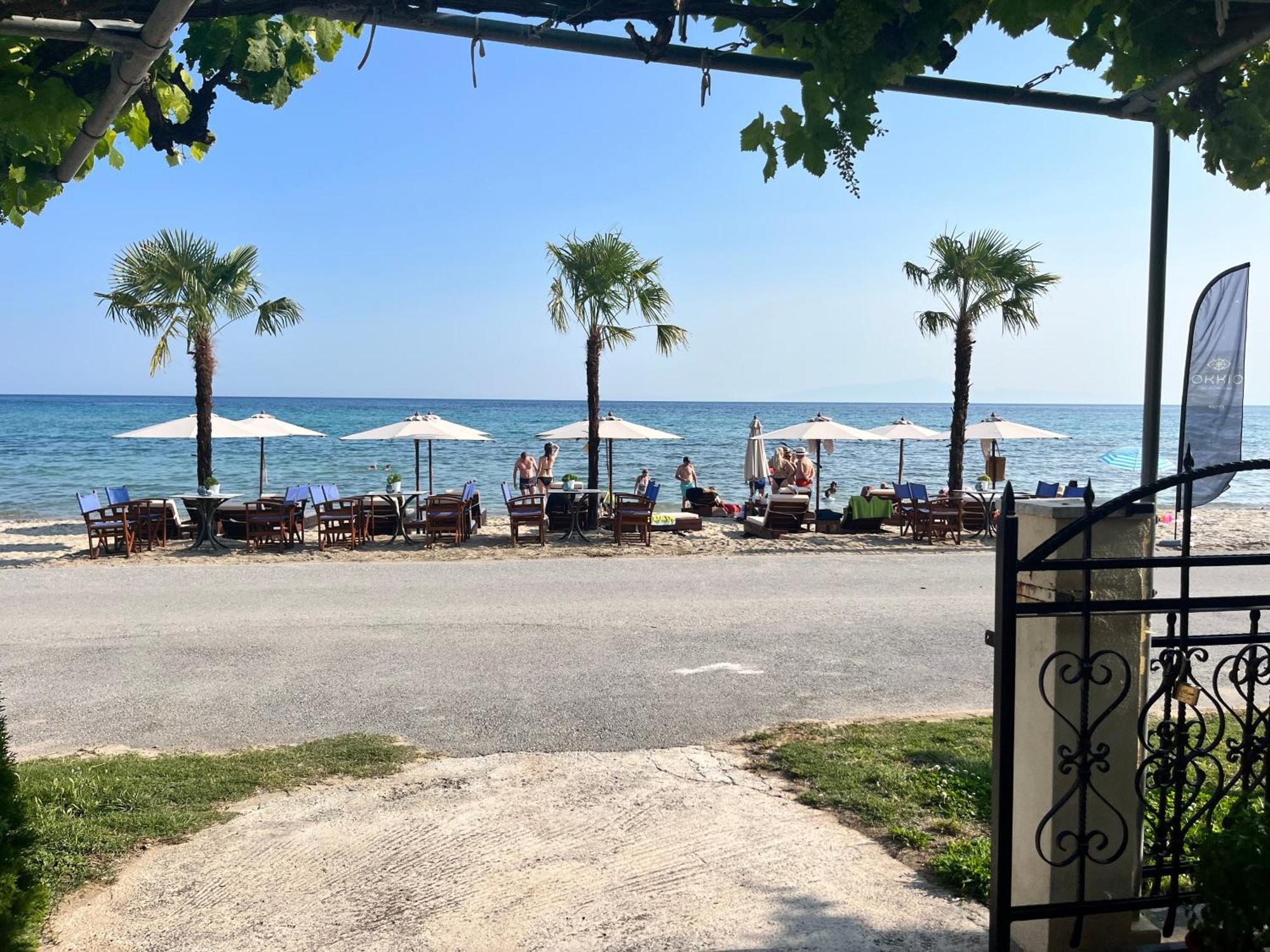 Okkio Sea View Lägenhet Vergia Exteriör bild